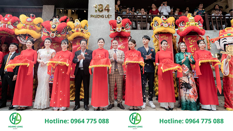 cho thuê bộ cắt băng khánh thành